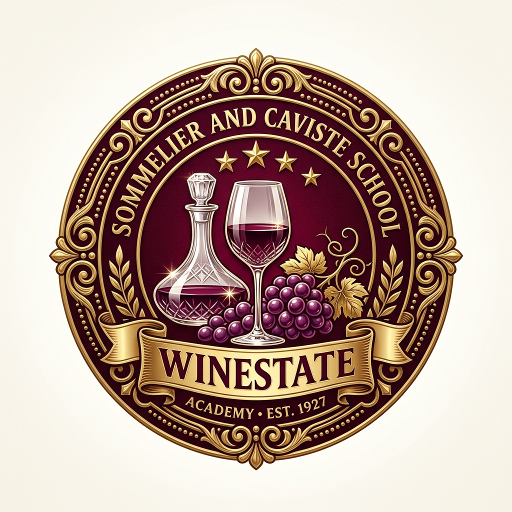 Герб школы сомелье WineState