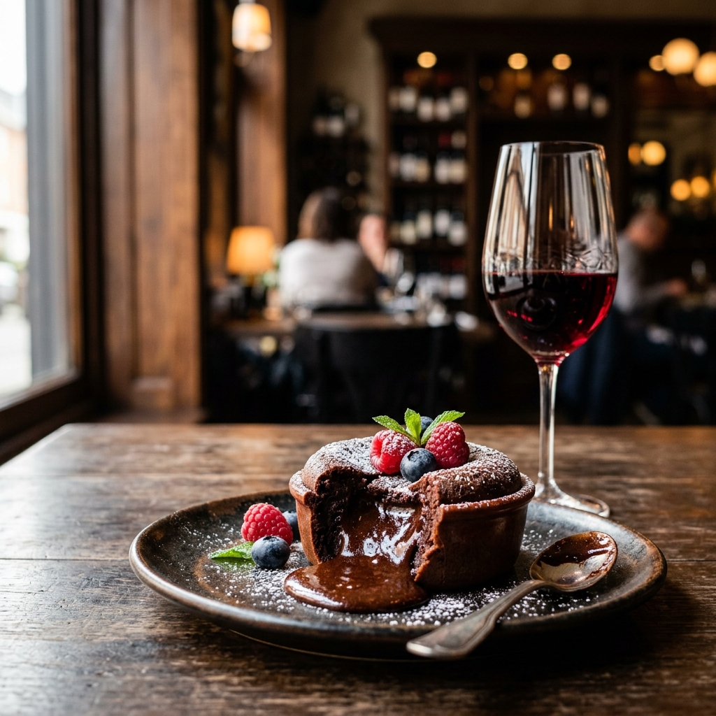 Dunkle Schokoladentrüffel & Sachertorte