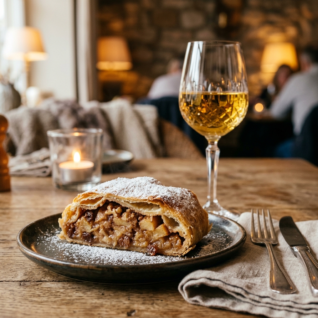 Feines Gebäck, Apfelstrudel & Tarte Tatin